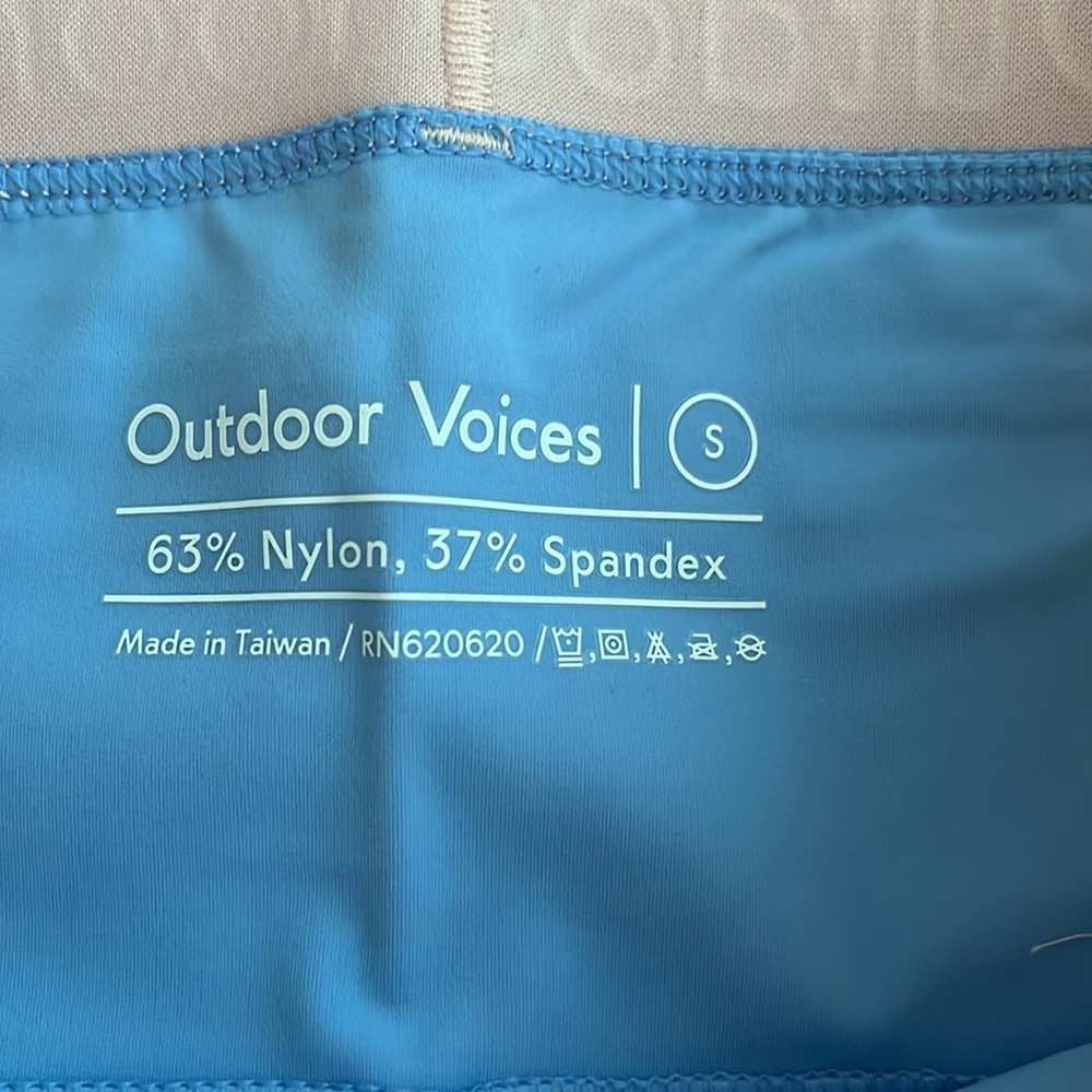 NWT Outdoor Voices small Zoom Bloomer shorts - Picture 9 of 9